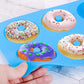 6-Hole Silicone Donut Mold