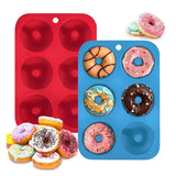 6-Hole Silicone Donut Mold